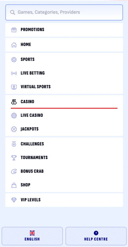 Bankonbet Mobile Benutzererlebnis